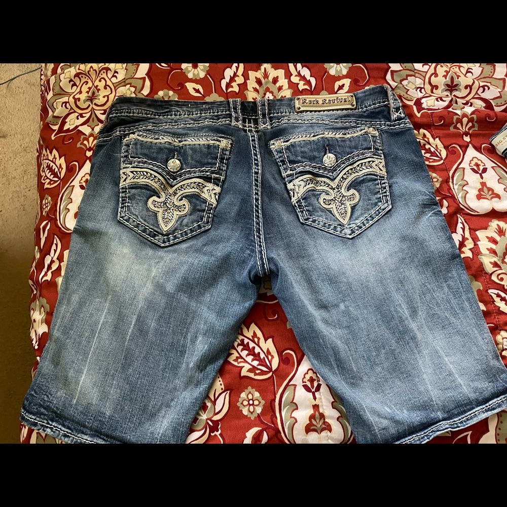 Rock Jean shorts